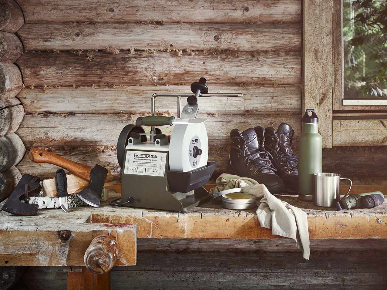 Tormek slipmaskin T-4 Bushcraft